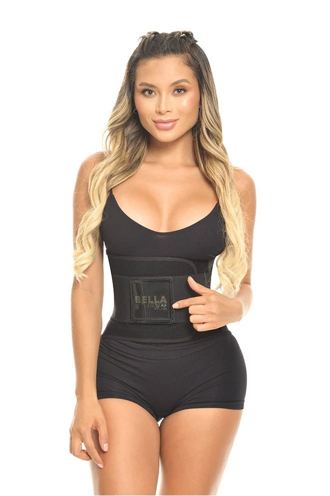 Cinturón Fitness con Látex para Moldear la Cintura y Sudar Abdomen | Bella Michell FL4025