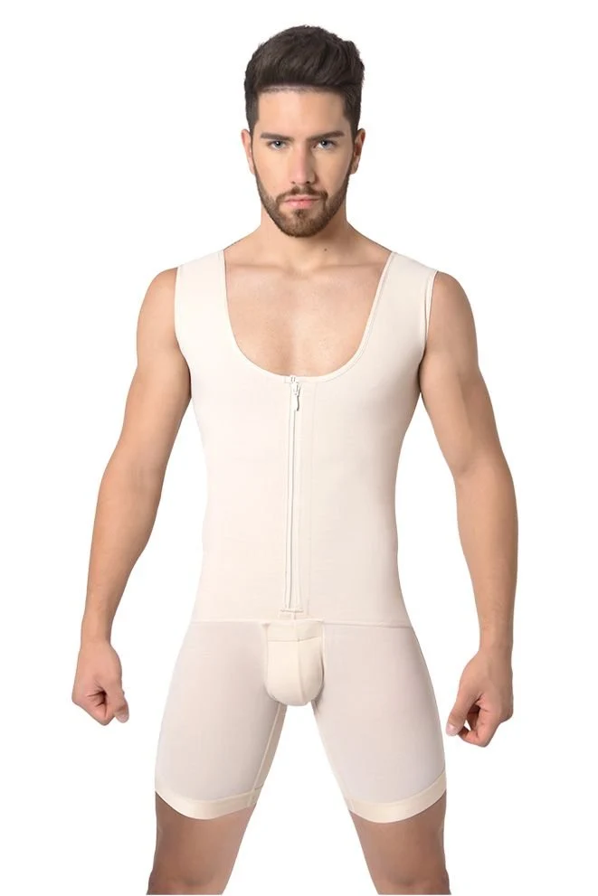 FAJA DE PIERNA COMPLETA MASCULINA CON AJUSTE EN CIERRE FP1050