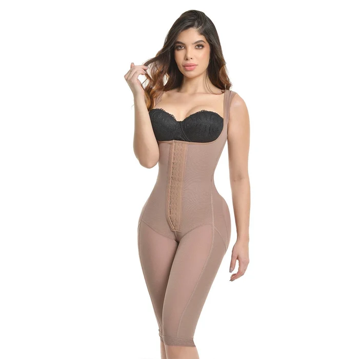 FAJA DE PIERNA LARGA TIRANTE ANCHO Y 3 FILAS DE BROCHES REALCE MAXI FP5038