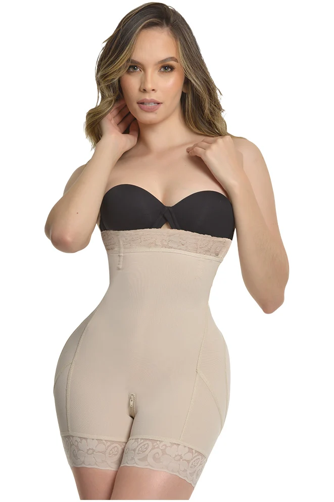 Short Push Up Talle Súper Alto Realce MaxiGlúteos Moldeador | Bella Michell FP1505