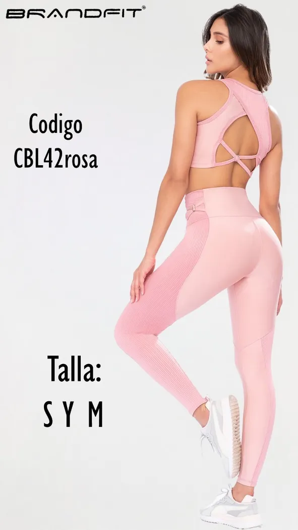 Conjunto Brandfit Angeles Road CBL42ROSAS