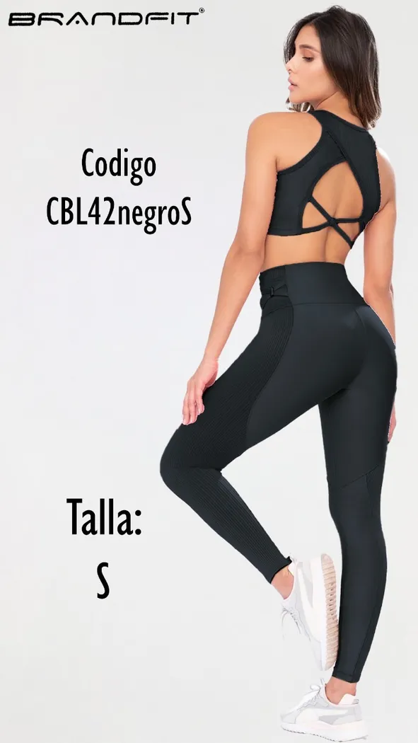 Conjunto Brandfit Angeles Road CBL42NEGROS