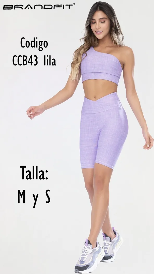 Conjunto Brandfit Angeles Road CCB43 lilaS