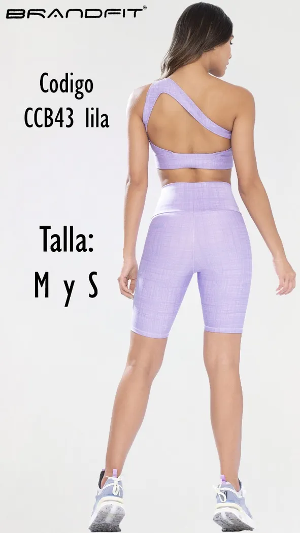 Conjunto Brandfit Angeles Road CCB43 lilaM