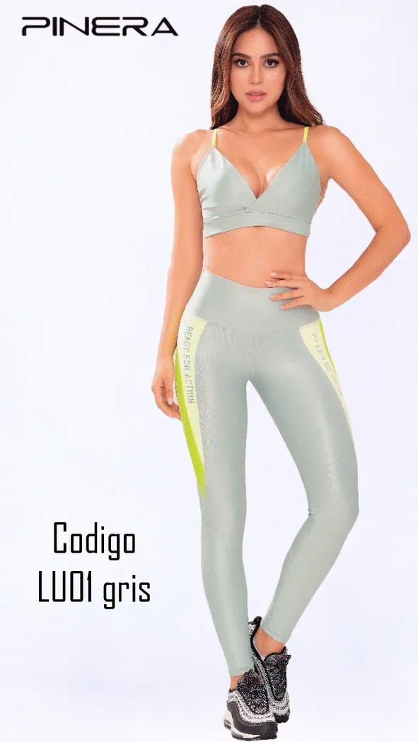 Legging Pinera Luxurian Forest LU01 Gris