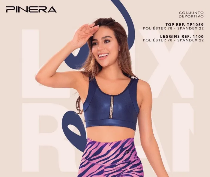 Top Pinera Luxurian Forest TP1059AZUL