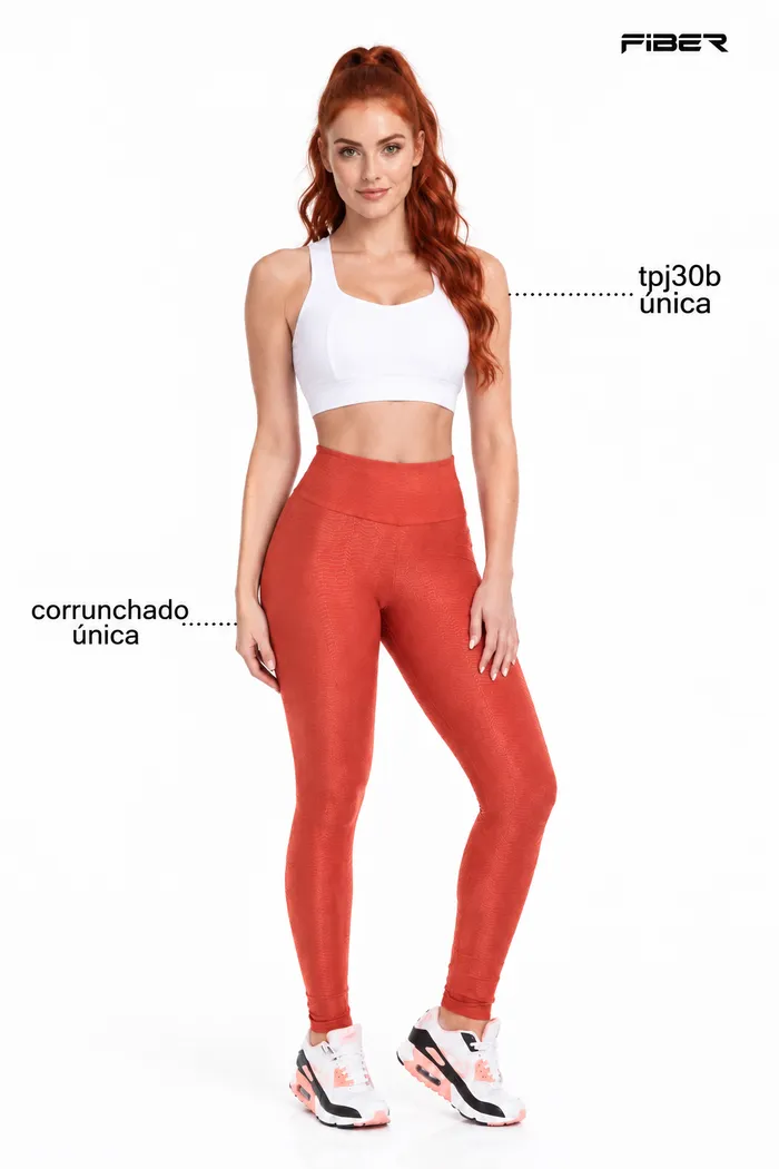 Legging JCross CORRUNCHADO OCRE
