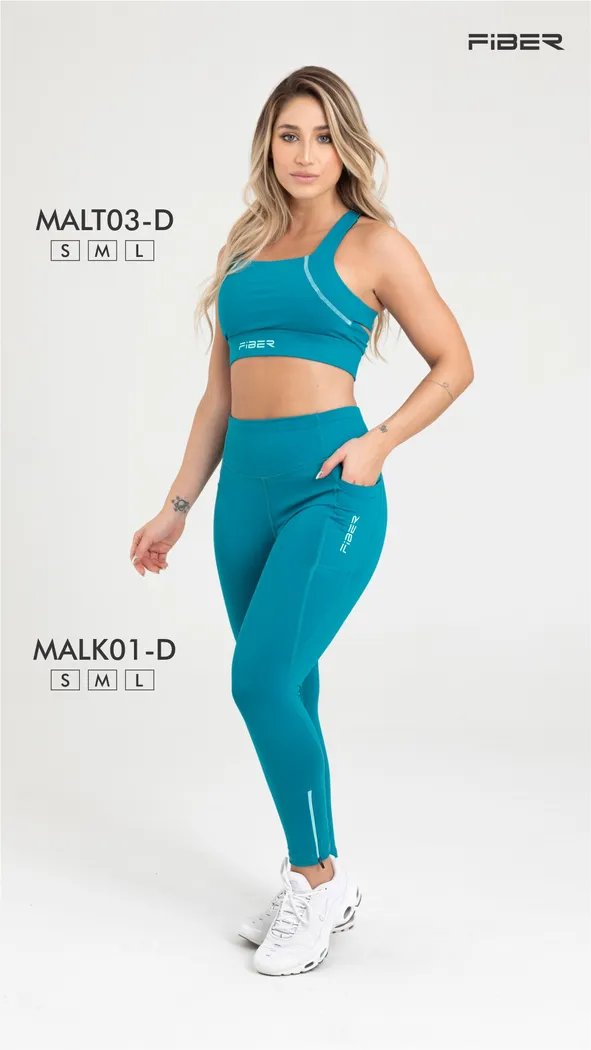 Legging Fiber Minimalistic MALK01D Capri