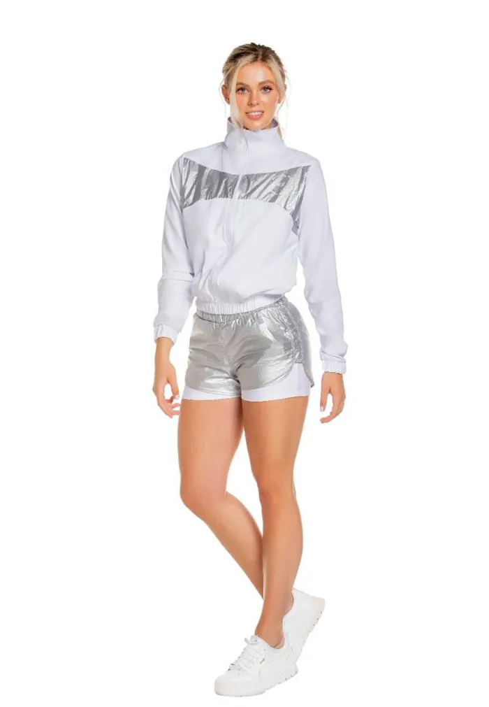 Conjunto Brandfit Angeles Road CSHB49 Blanco con Plata XS/S