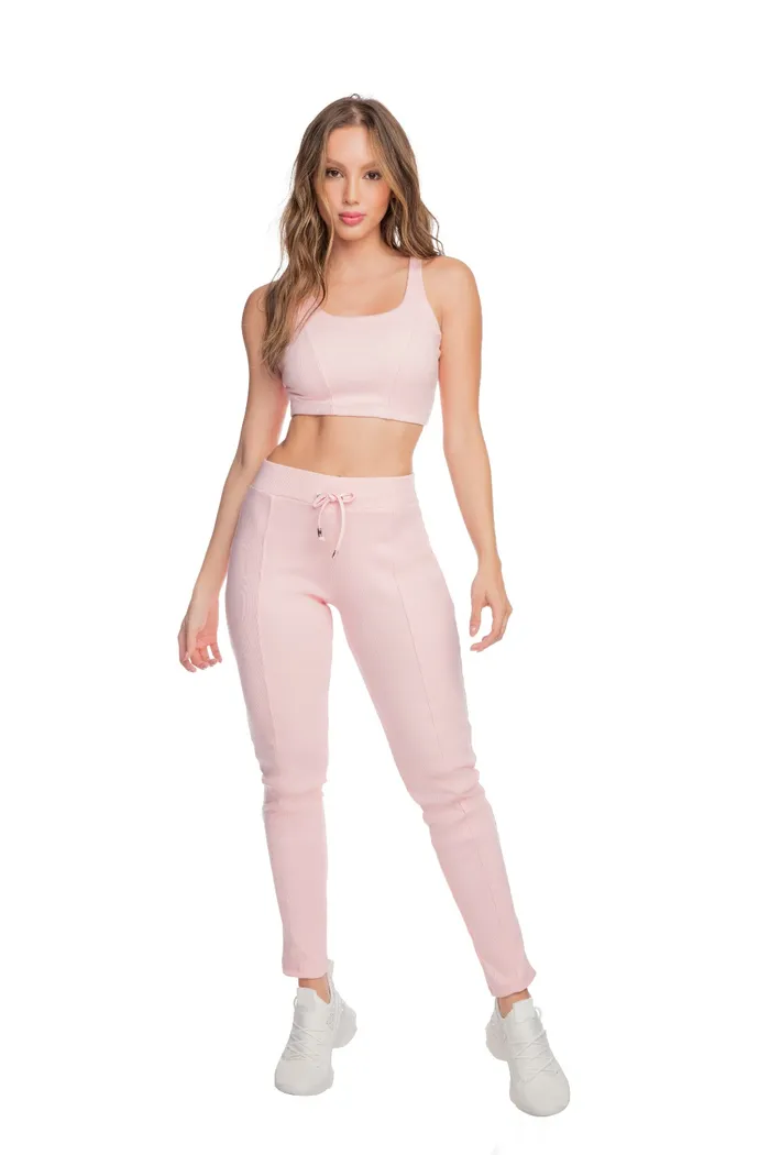 Conjunto Pinera Efecto Cuero CJ17 Cremita