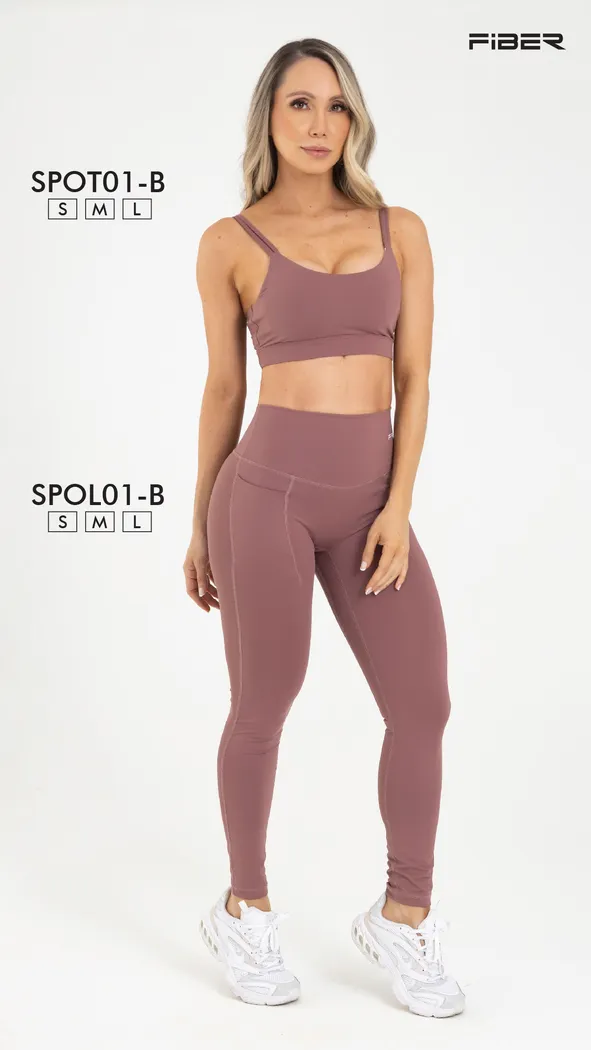 Legging Fiber Sporty Chic SPOL01B