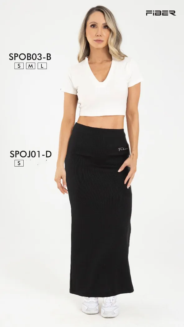 Falda Fiber Sporty Chic SPOF02A