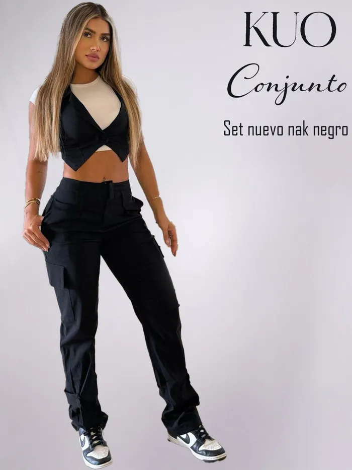 Conjunto KUO Set Nuevo Nak Negro