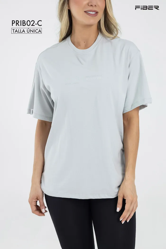 Blusa Fiber Pilates PRIB02C Oversize