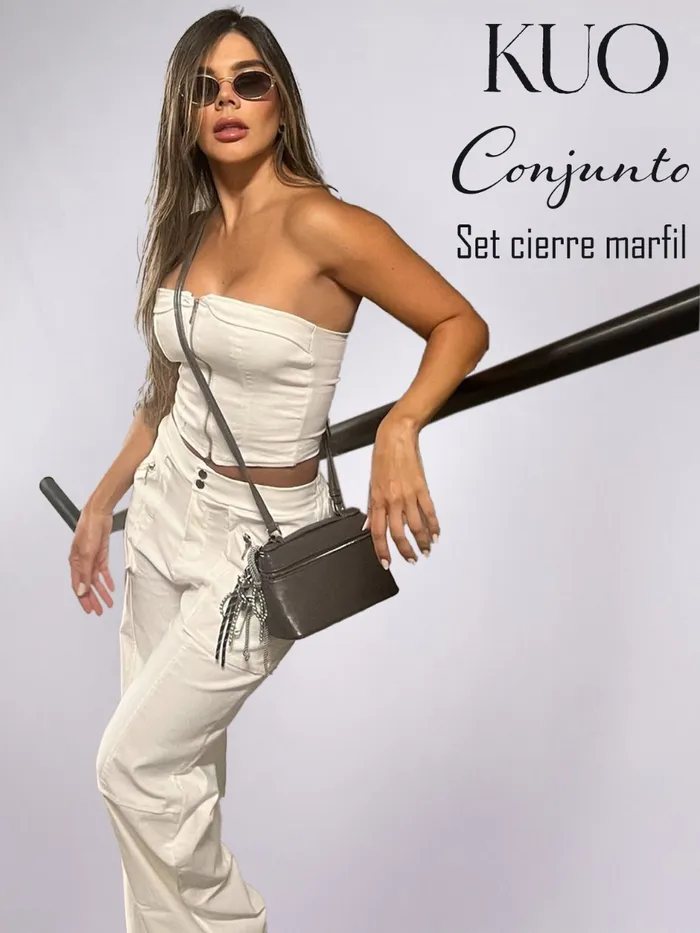 Conjunto KUO Set Cierre Marfil