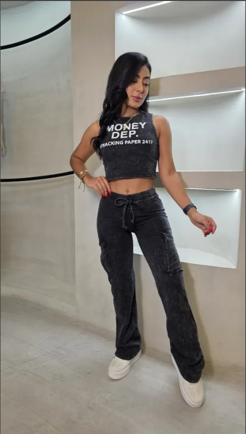 Conjunto KUO Set Money Negro