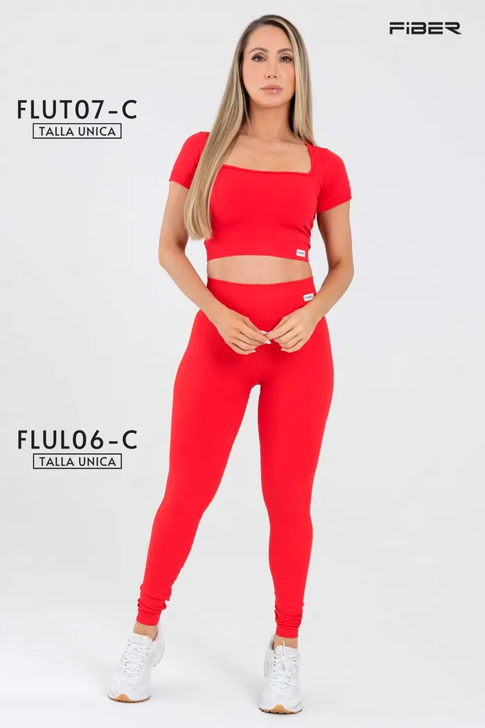 Legging Fiber Fluir FLUL06C Seamless