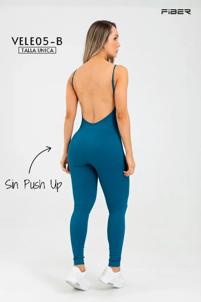 Enterizo Fiber Level Up VELE05B Seamless
