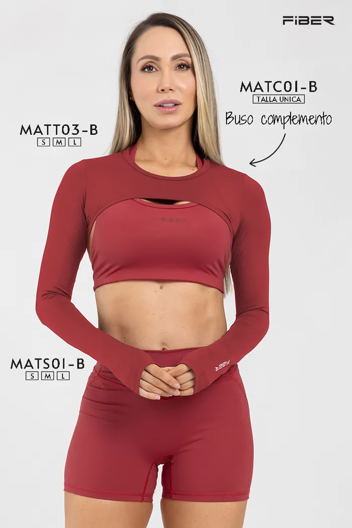 Chamarra Fiber Match Point MATC01B