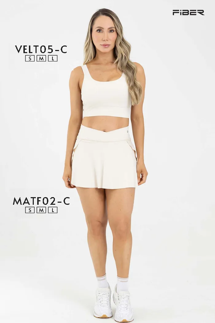 Falda Fiber Match Point MATF02C
