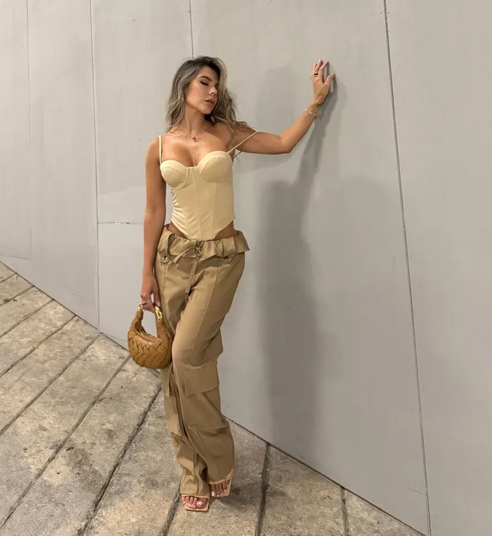 Pantalón KUO Boutique Beige