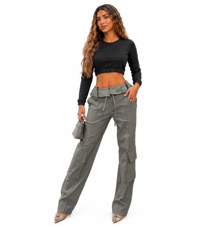 Pantalón KUO Boutique Gris