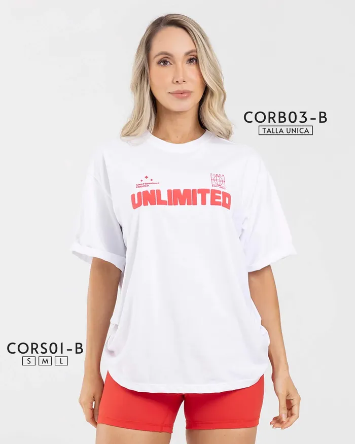 Blusa Fiber Passion Core CORB03B Oversize
