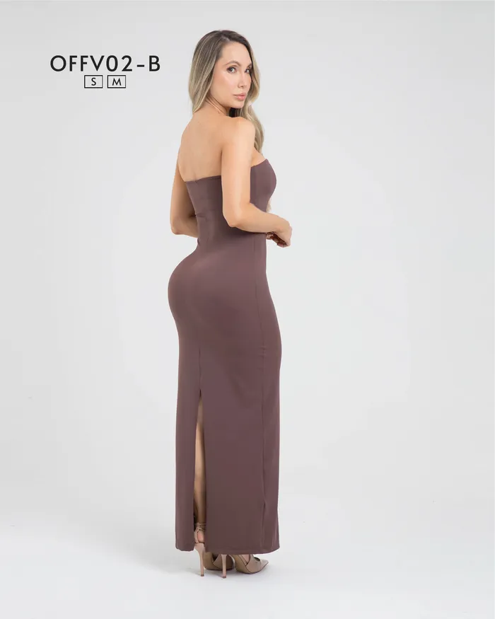 Vestido Fiber Off Line OFFV02B