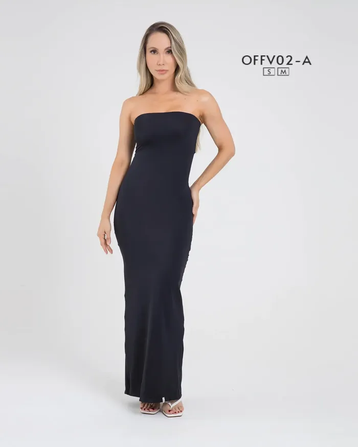 Vestido Fiber Off Line OFFV02A
