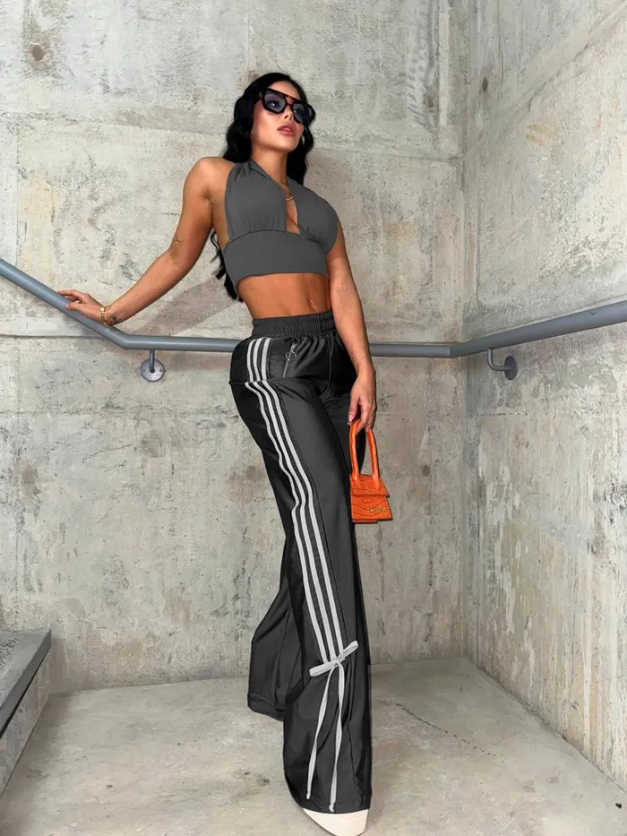 Pantalón KUO Boutique Moño Negra