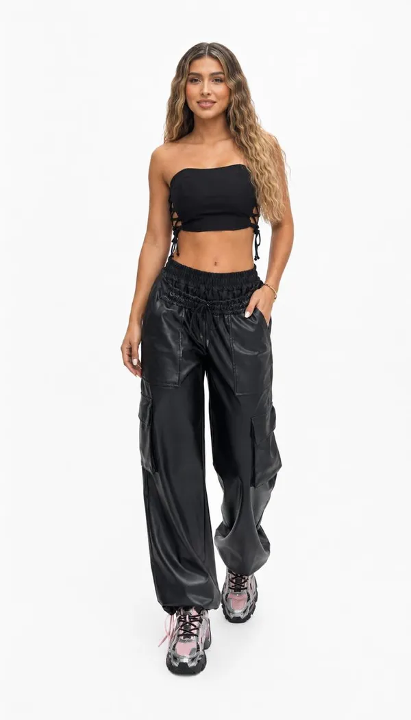 Pantalón KUO Boutique BK120 Doble Pretina