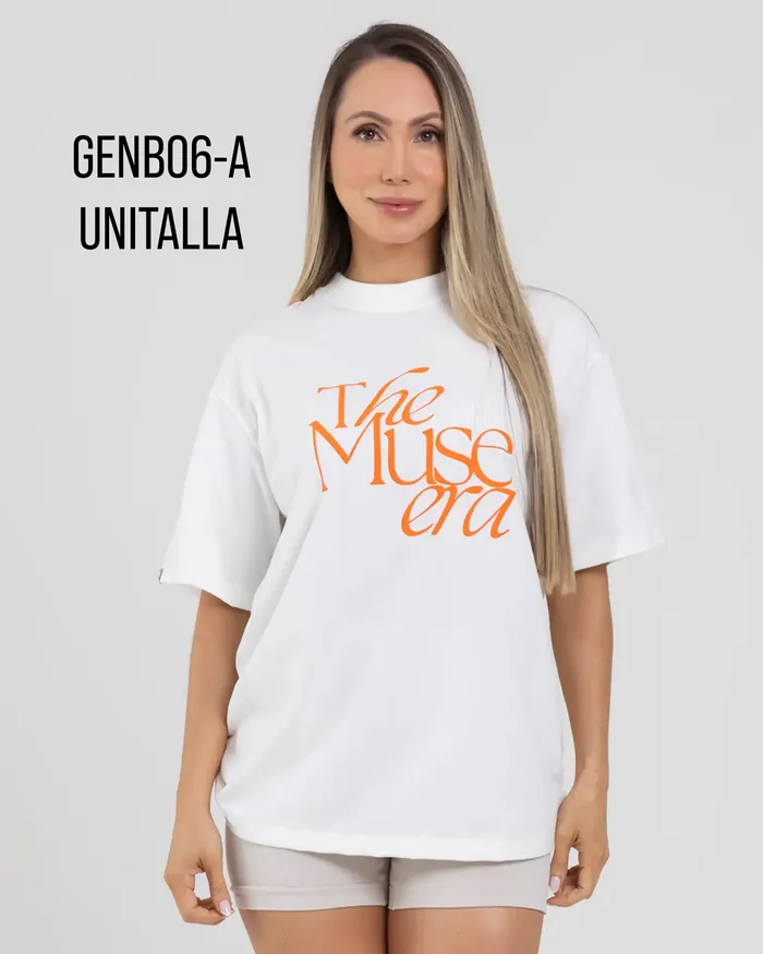 Blusa Fiber Genuina GENB06A Oversize