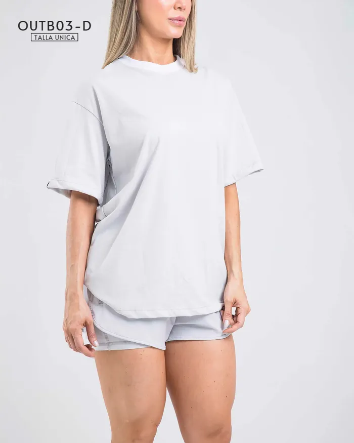 Blusa Fiber Outdoor OUTB03D Oversize