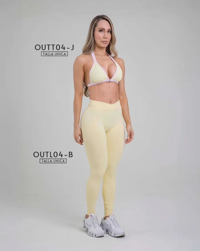Legging Fiber Outdoor OUTL04B Seamless