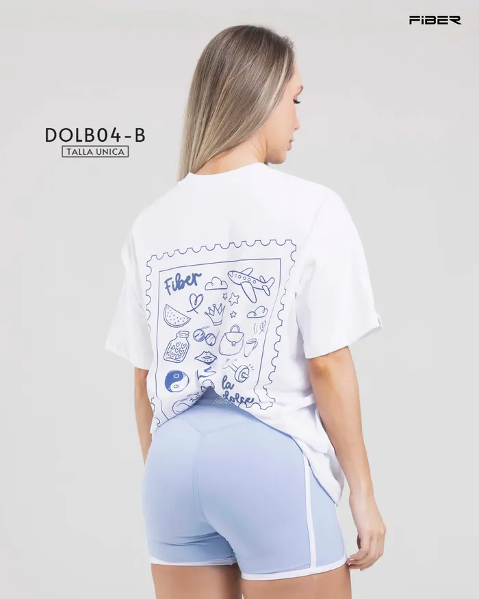 Blusa Fiber Dolce Vita DOLB04B Oversize