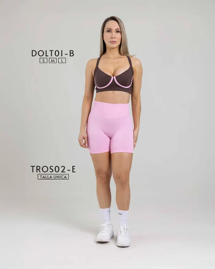 Short Fiber Tropi Vibes TROS02E Seamless