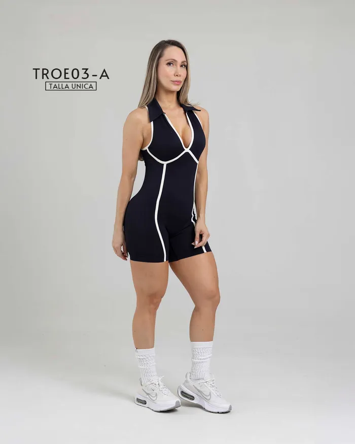 Enterizo Fiber Tropi Vibes TROE03A Seamless
