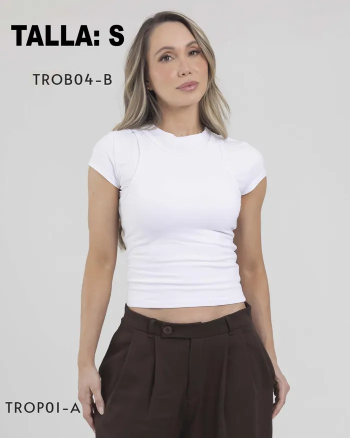 Blusa Fiber Tropi Vibes TROB04B