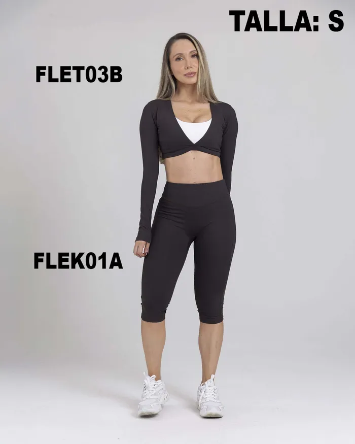Legging Fiber Flexi Mode FLEK01B Capri