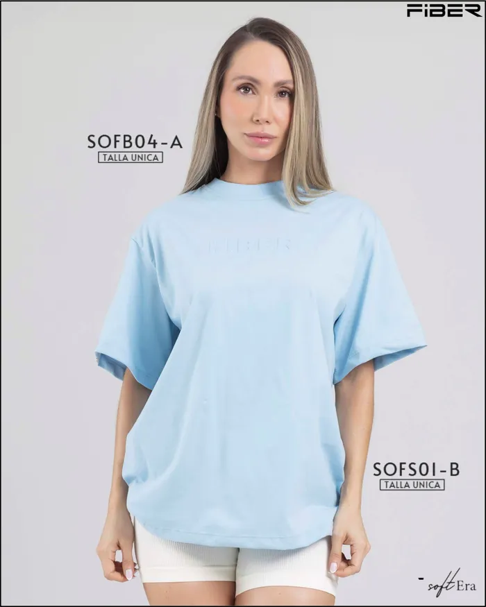 Blusa Fiber Soft Era SOFB04A Oversize