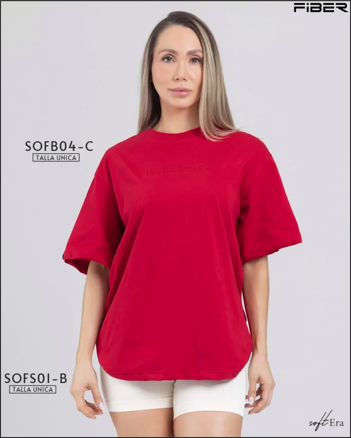 Blusa Fiber Soft Era SOFB04C Oversize