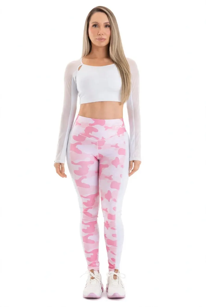 Legging Fiber Sweet Rosa