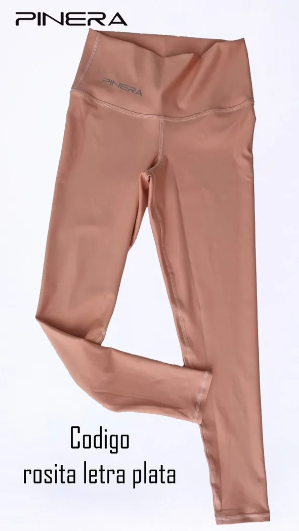 Legging Pinera Rosita Letra Plata