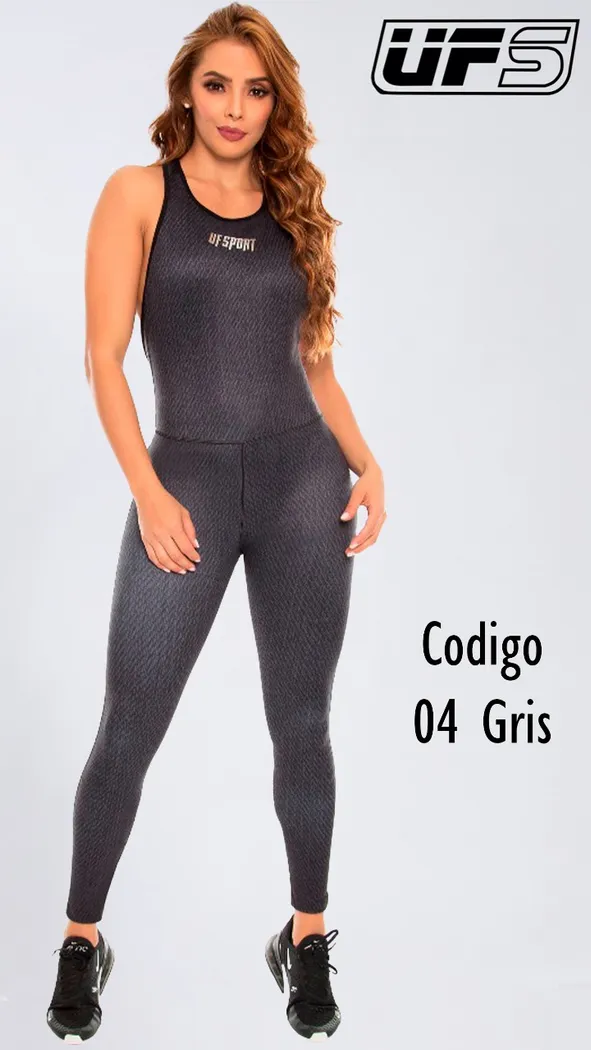 Enterizo UFS Linea Atras 04 Gris