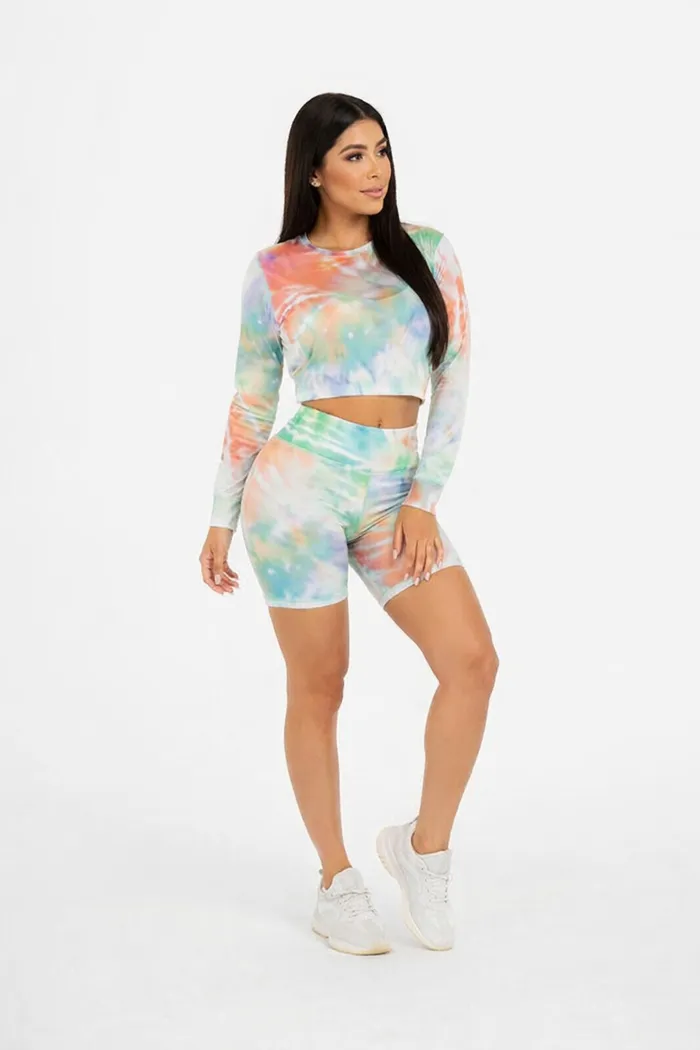 Conjunto Brandfit Tie Dye CML3 Manga Larga