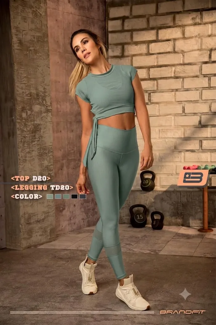 Conjunto Brandfit TD20 Verde
