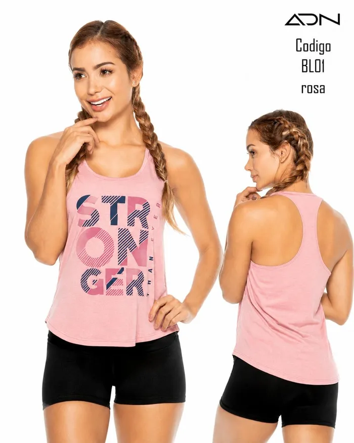 Blusa ADN BL01 Rosa