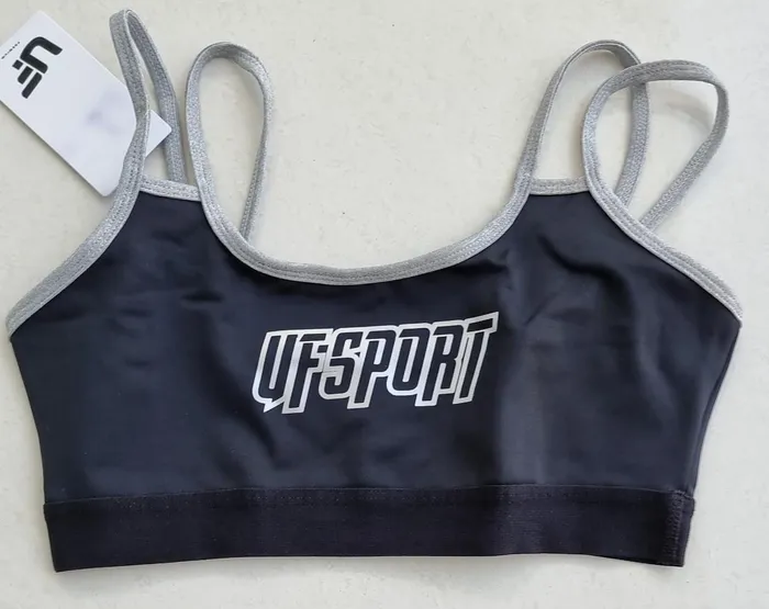 Top UFS TC039 Negro con Gris