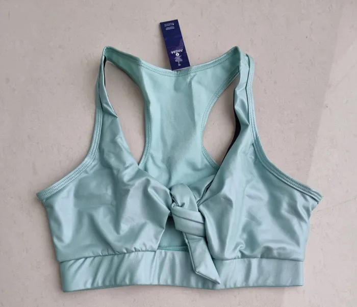 Top Pinera Moño Aqua