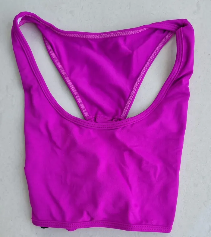 Top Fiber Basic Q Atras Fiucsia